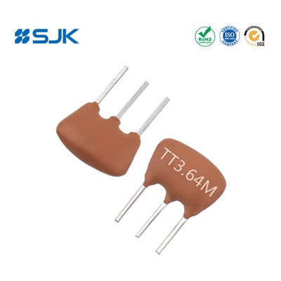1.79~60MHz डीआईपी 3 पिन ZTA रेज़ोनैटर 10*7.5*5.0 मिमी सुरक्षा के लिए