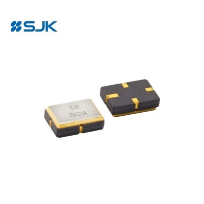 SMD QCC4A SAW अनुनाद 5.0 X 3.5 रिमोट कंट्रोल सुरक्षा अलार्म के लिए RoHS अनुरूप Pb मुक्त 315MHz से 868MHz