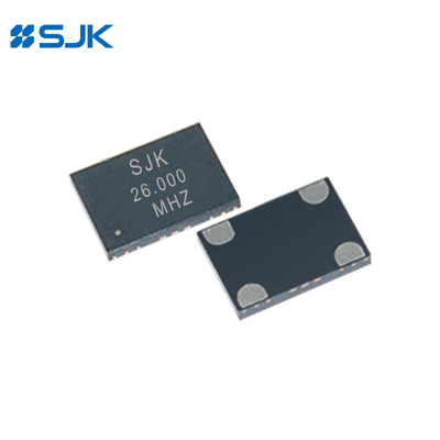 SJK8009 2520 आकार कम शक्ति उच्च आवृत्ति ऑसिलेटर 115 से 137MHz के साथ -40~+125°C