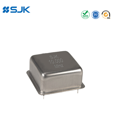 25 X 25 X 12 मिमी OCXO 5~100MHz 5.0V या 12V ±100ppb संदर्भ समय सर्किट के लिए